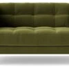 Swoon Landau Velvet Cuddle Chair - Fern Green 1 Swoon Landau Velvet Cuddle Chair - Fern Green -Home Sales Store 2024558 R Z001A