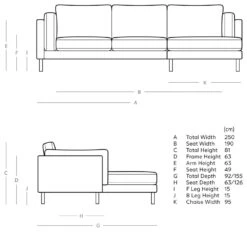 Swoon Munich Velvet Right Hand Corner Sofa - Burnt Orange -Home Sales Store 2025650 R E001