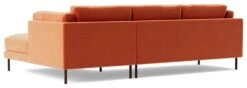 Swoon Munich Velvet Right Hand Corner Sofa - Burnt Orange -Home Sales Store 2025650 R Z004A