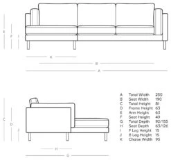 Swoon Munich Velvet Left Hand Corner Sofa - Silver Grey -Home Sales Store 2025746 R E001