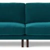 Swoon Munich Velvet 4 Seater Sofa- Kingfisher Blue -Home Sales Store 2026051 R Z001A