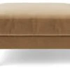 Swoon Munich Velvet Ottoman Footstool - Biscuit 2 Swoon Munich Velvet Ottoman Footstool - Biscuit -Home Sales Store 2026408 R Z001A