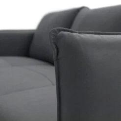 Habitat Moore Leather 4 Seater Sofa - Dark Grey -Home Sales Store 2028822 R Z007A