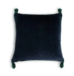 Habitat Botanical Print Velvet Cushion - Multi - 43x43cm -Home Sales Store 2062840 R Z002A