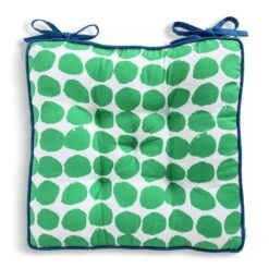 Habitat Abstract Pack Of 2 Seat Cushion - Green -Home Sales Store 2066121 R Z003A