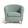 Habitat Fabric Tub Chair - Duck Egg 2 Habitat Fabric Tub Chair - Duck Egg -Home Sales Store 2066671 R Z001A