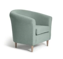 Habitat Fabric Tub Chair - Duck Egg -Home Sales Store 2066671 R Z004A