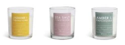 Habitat Scented Boxed Candle Set - Amber, Jasmine & Sea Salt -Home Sales Store 2070959 R Z002A