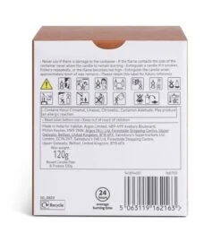 Habitat Scented Boxed Candle Set - Amber, Jasmine & Sea Salt -Home Sales Store 2070959 R Z004A