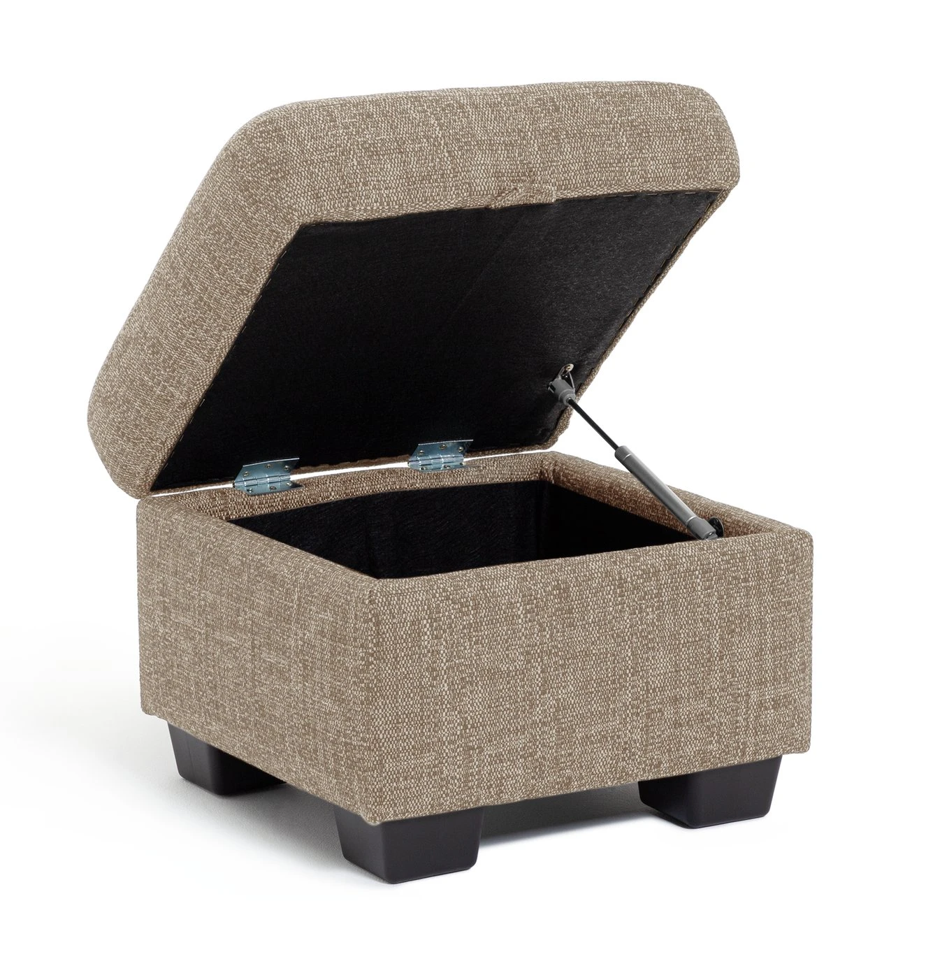 Habitat Lisbon Fabric Storage Footstool - Beige 7 Habitat Lisbon Fabric Storage Footstool - Beige - Image 5