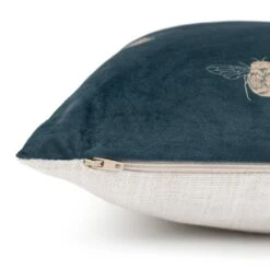Habitat Gold Bee Printed Cushion - Teal - 43x43cm -Home Sales Store 2072610 R Z003A