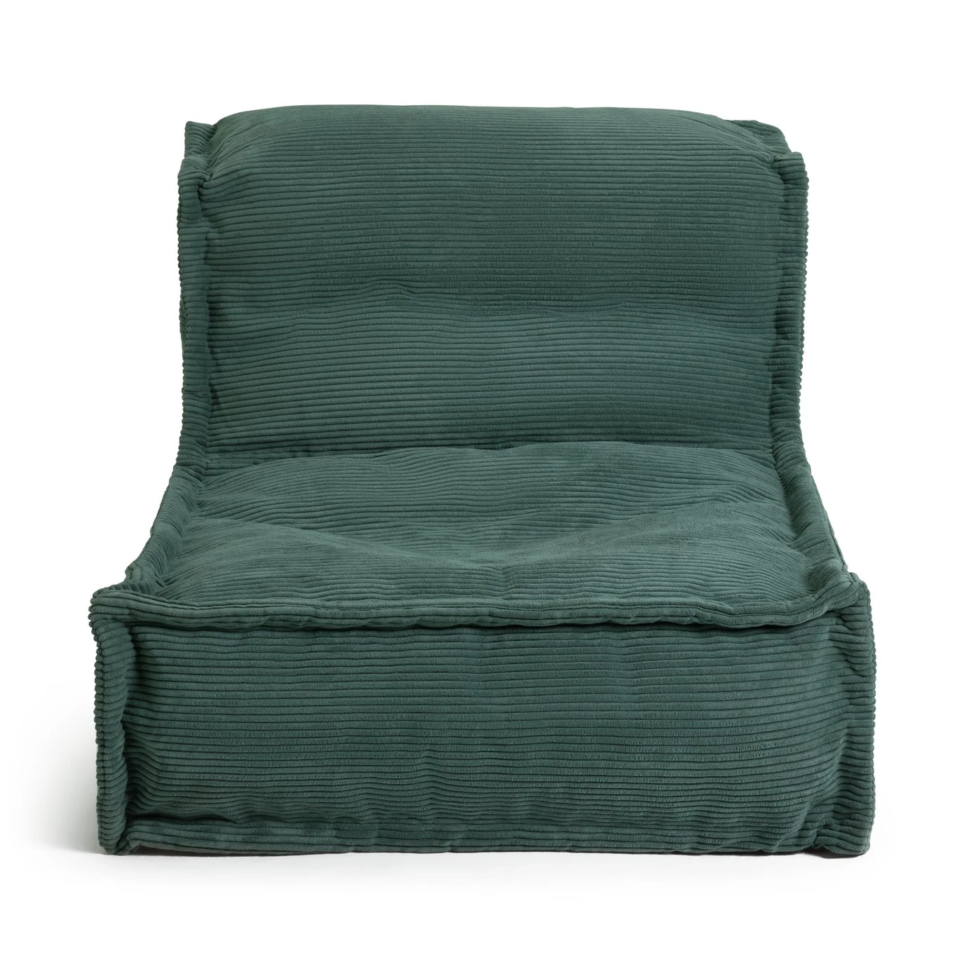 Habitat Kids Mini Estelle Cord Bean Bag - Green 4 Habitat Kids Mini Estelle Cord Bean Bag - Green - Image 2