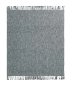 Habitat Recycled Throw - Grey - 150x200cm -Home Sales Store 2076960 R Z004A