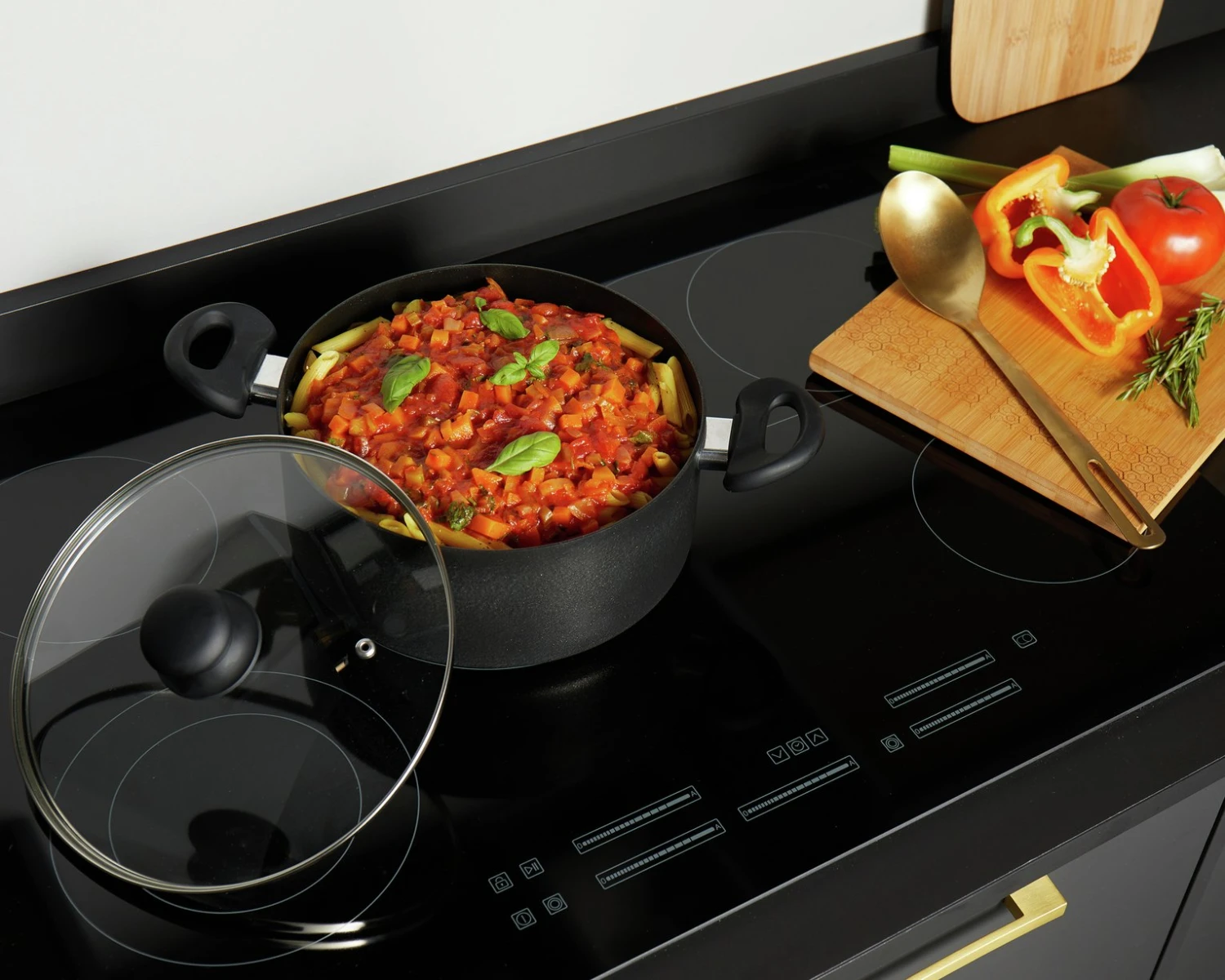 Russell Hobbs 24cm Diamond Stone Aluminium Stock Pot 4 Russell Hobbs 24cm Diamond Stone Aluminium Stock Pot - Image 2