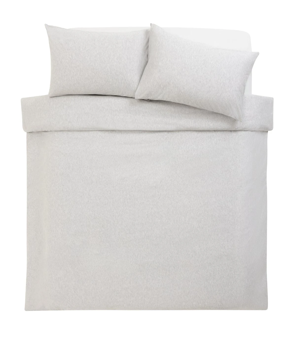 Argos Home Jersey Grey Bedding Set - Single 5 Argos Home Jersey Grey Bedding Set - Single - Image 3