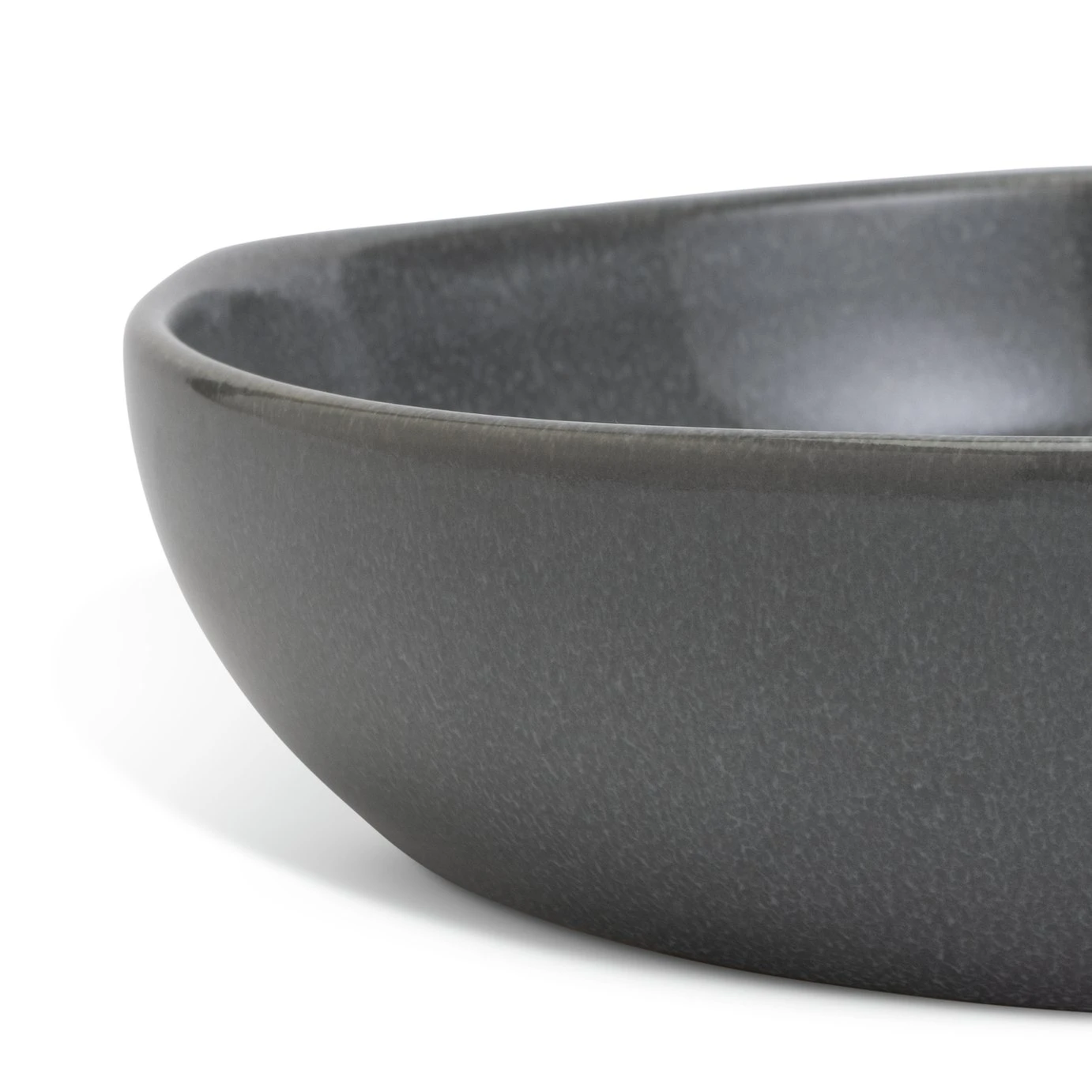 Habitat 4 Piece Stoneware Pasta Bowls - Grey 3 Habitat 4 Piece Stoneware Pasta Bowls - Grey - Image 2