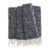 Habitat Faux Textured Mohair Throw - Navy - 125x150cm -Home Sales Store 2157841 R Z001A
