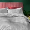 Habitat Plain Velvet Silver Bedding Set - Double 2 Habitat Plain Velvet Silver Bedding Set - Double -Home Sales Store 2159162 R Z001A