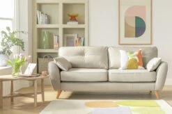 Habitat Isla 3 Seater Leather Sofa - Grey 15 Habitat Isla 3 Seater Leather Sofa - Grey -Home Sales Store 2204749 R Z001C