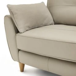 Habitat Isla 3 Seater Leather Sofa - Grey 25 Habitat Isla 3 Seater Leather Sofa - Grey -Home Sales Store 2204749 R Z008A