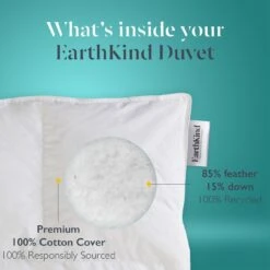Earthkind Luxury Feather & Down 10.5 Tog Duvet - Single -Home Sales Store 2253721 R Z004A