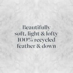 Earthkind Luxury Feather & Down 10.5 Tog Duvet - Single -Home Sales Store 2253721 R Z006A