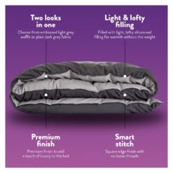 Slumberdown Coverless Comfort 10.5 Tog Duvet - Single 15 Slumberdown Coverless Comfort 10.5 Tog Duvet - Single -Home Sales Store 2254184 R Z004A