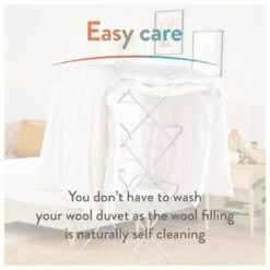 Slumberdown Wonderful Wool Medium Weight Duvet - Single 22 Slumberdown Wonderful Wool Medium Weight Duvet - Single -Home Sales Store 2255097 R Z010A