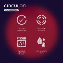 Circulon S Series 24cm Stainless Steel Pan And Spatula 15 Circulon S Series 24cm Stainless Steel Pan And Spatula -Home Sales Store 2721600 R Z006A