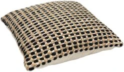 Habitat Jute Mono Check Cushion - Natural - 43X43cm -Home Sales Store 2842596 R Z003A