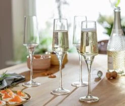 Habitat Sahara Set Of 4 Prosecco Glasses -Home Sales Store 2842857 R Z001C