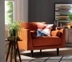 Habitat Jacob Fabric Cuddle Chair - Emerald Green -Home Sales Store 2910105 R Z001C