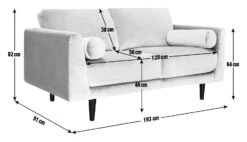 Habitat Jacob Fabric 3 Seater Sofa - Black -Home Sales Store 2910208 R E001