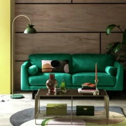 Habitat Jacob Fabric 3 Seater Sofa - Black -Home Sales Store 2910208 R Z001C