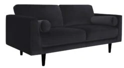 Habitat Jacob Fabric 3 Seater Sofa - Black -Home Sales Store 2910208 R Z004A