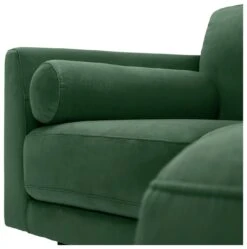 Habitat Jacob Velvet Left Hand Corner Sofa - Emerald Green -Home Sales Store 2910356 R Z010A