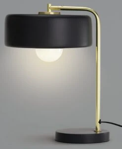 Habitat Minah Iron LED Table Lamp - Black & Brass 12 Habitat Minah Iron LED Table Lamp - Black & Brass -Home Sales Store 2990297 R Z002A