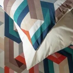 Habitat Cotton Chain Print Multicolor Bedding Set - Single -Home Sales Store 2997733 R Z004A