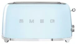 Smeg TSF02PBUK 50's Style Retro 4 Slice Toaster - Blue