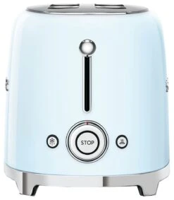 Smeg TSF02PBUK 50's Style Retro 4 Slice Toaster - Blue -Home Sales Store 3033270 R Z005A
