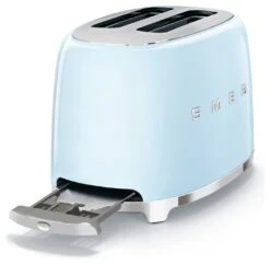 Smeg TSF01PBUK 50's Style Retro 2 Slice Toaster - Blue -Home Sales Store 3033373 R Z004A