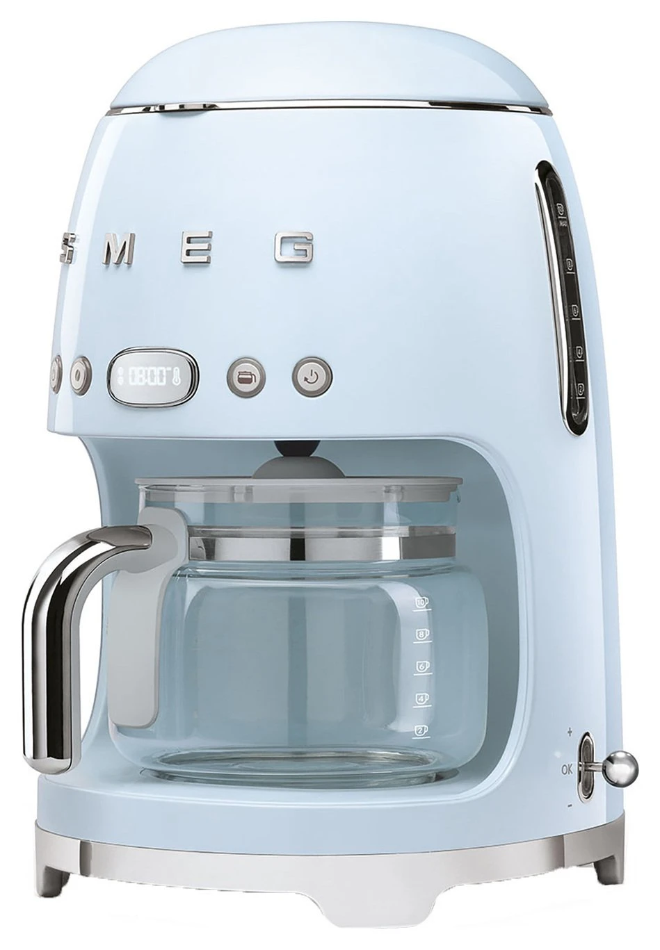 Smeg DCF02PBUK 50's Style Retro Filter Coffee Machine - Blue 4 Smeg DCF02PBUK 50's Style Retro Filter Coffee Machine - Blue - Image 2