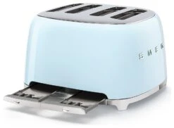 Smeg TSF03PBUK 50's Style Retro 4 Slice Toaster - Blue -Home Sales Store 3034004 R Z004A