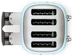 Smeg TSF03PBUK 50's Style Retro 4 Slice Toaster - Blue -Home Sales Store 3034004 R Z005A