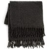 Habitat Faux Mohair Throw - Charcoal - 125X150cm -Home Sales Store 3037238 R Z001A