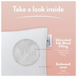 Slumberdown Silk Touch 10.5 Tog Duvet - Single -Home Sales Store 3038701 R Z005A