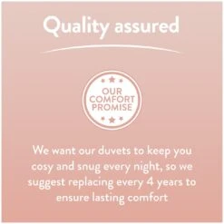 Slumberdown Silk Touch 10.5 Tog Duvet - Single -Home Sales Store 3038701 R Z012A