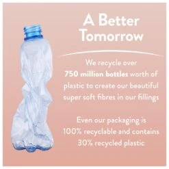 Slumberdown Silk Touch 10.5 Tog Duvet - Single -Home Sales Store 3038701 R Z013A