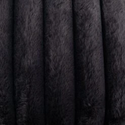 Habitat Ribbed Faux Fur Cushion - Charcoal - 50X50cm 8 Habitat Ribbed Faux Fur Cushion - Charcoal - 50X50cm -Home Sales Store 3064380 R B001