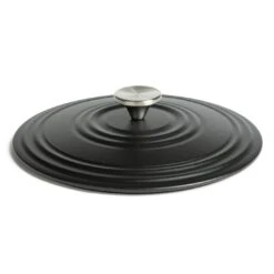 Habitat 5.3 Litre Cast Iron Casserole Dish - Black 11 Habitat 5.3 Litre Cast Iron Casserole Dish - Black -Home Sales Store 3065358 R Z003A